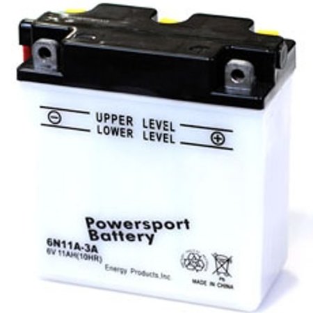 ILC Replacement for Battery 6n11a-3a Power Sport Battery 6N11A-3A POWER SPORT BATTERY BATTERY